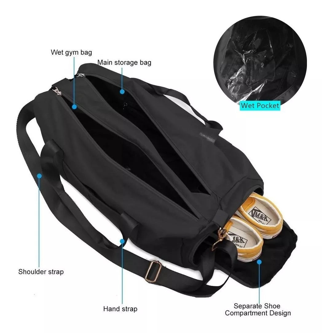Bolso Deportivo Para Gimnasio Y Viaje