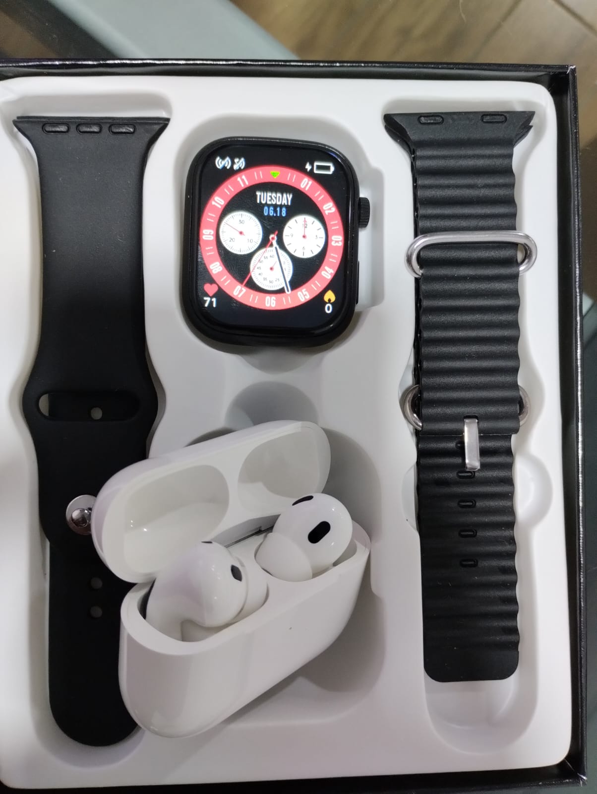 Combo Reloj T900 Mas Audifonos