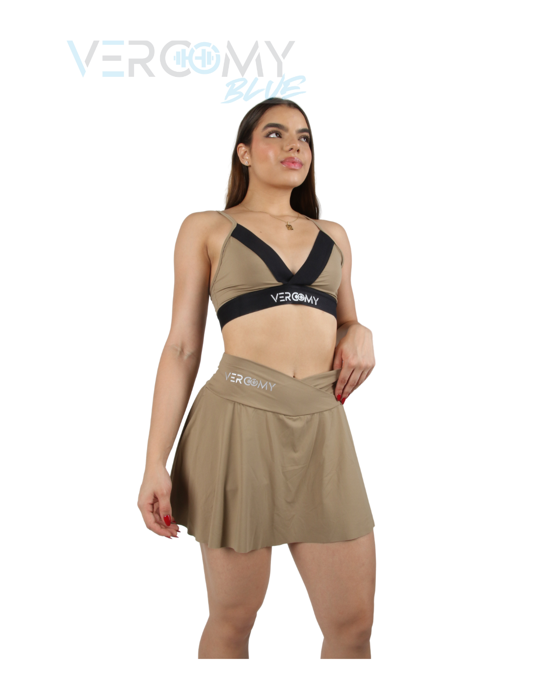 Conjunto deportivo de Falda Short y top VercomyBlue