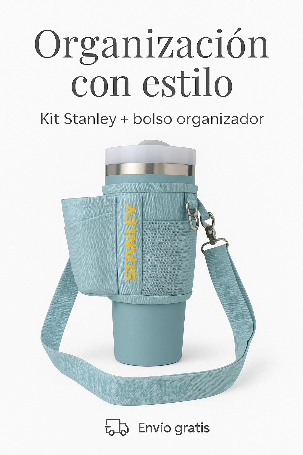 KIT TERMO STANLEY 40onZ + BOLSO (ENVÍO GRATIS)