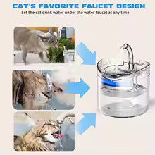 Fuente Bebedero Dispensador para Gatos
