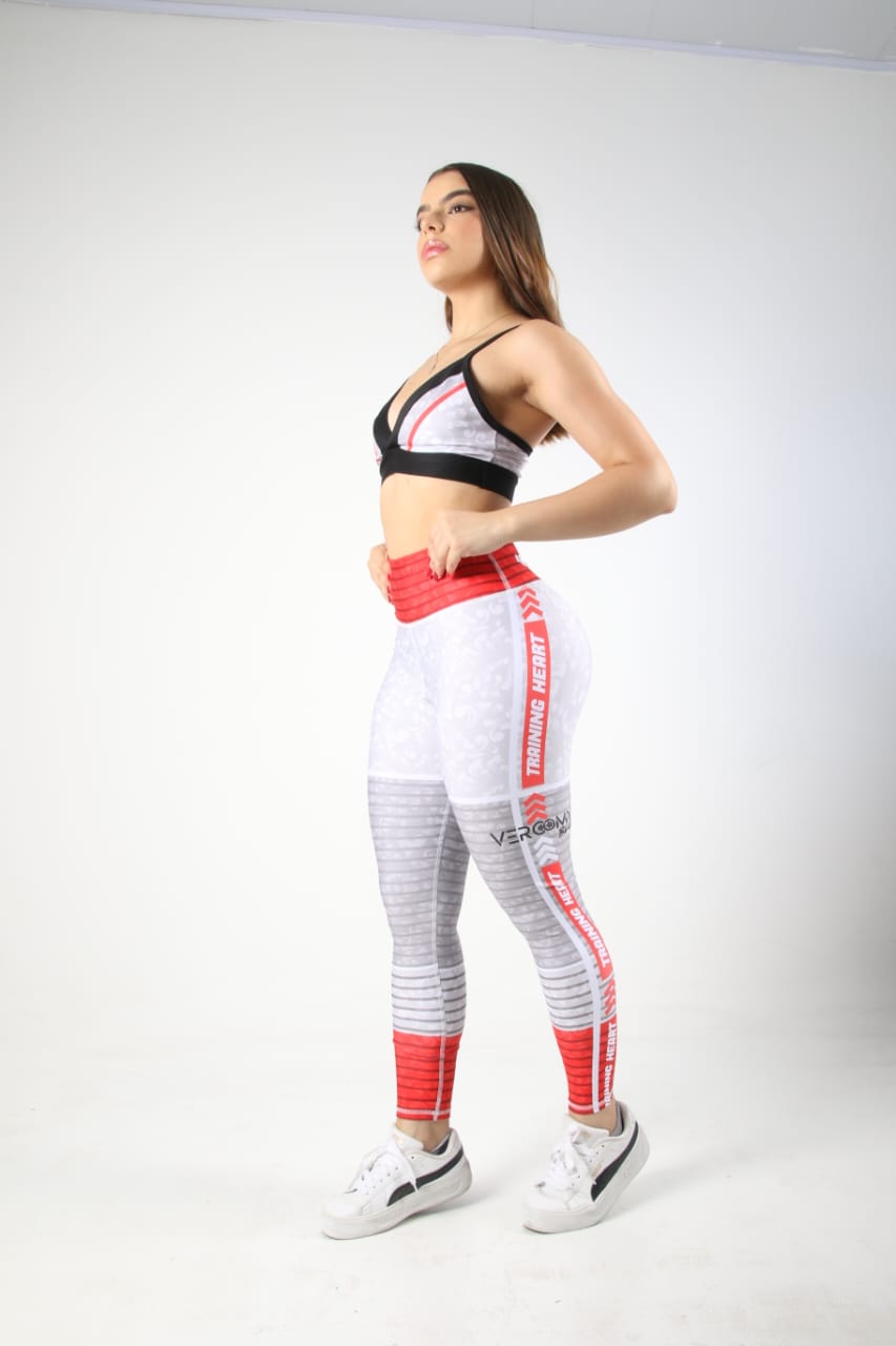 Conjunto deportivo Licra y top VercomyBlue