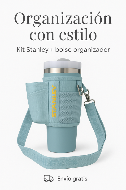 KIT TERMO STANLEY 40onZ + BOLSO (ENVÍO GRATIS)