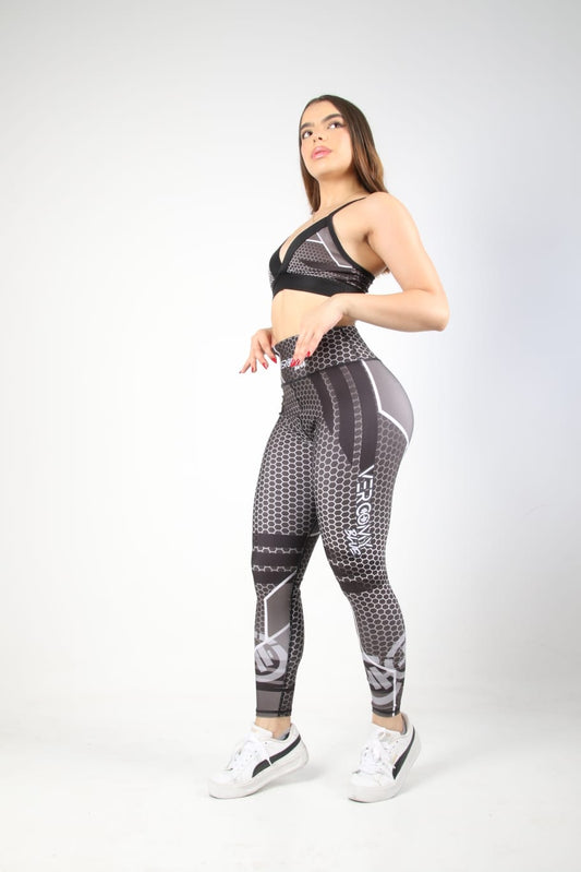 Conjunto deportivo Licra y top VercomyBlue